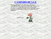 Tablet Screenshot of acaminhodaluz.net